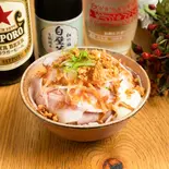 レアチャーシュー丼【ミニ】（ニク×ト×ソバ 本店）