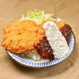 【ソースカツチキン】【2枚盛りタルタル】ジャンボチキンカツのソースカツ弁当(たれカツ丼わらじ屋 中野店)