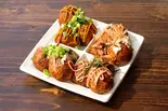 お試しクワトロトッピング(たこ焼き12個)（たこ家輝 西九条店）