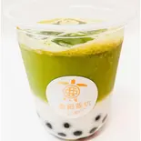 タピオカ京都宇治抹茶豆乳（大須からあげとタピオカのお店 亜細亜坊）
