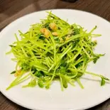 豆苗炒め（秋鈴ラーメン）