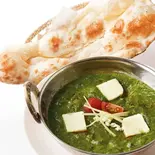 サグパニールカレーセット(ほうれん草) Saag Paneer Curry Set(マザーズキッチン カメイドクロック店)