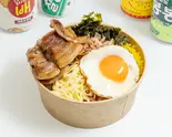ビビン丼(シングル)/ K-BOB/トッピング肉選択！（モッケビ＆韓国チキン）