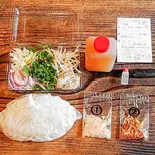 蒸し鶏マリネのフォー(野菜たっぷり優しい味)（Cafe POKAPOKA）