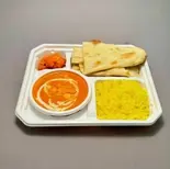 【Bセット弁当】カレー、ライス、ナン、タンドリーチキン骨なし（インド・ネパール＆アジアンダイニングバー カナピナ）