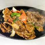 牛肉の黒胡椒鉄板焼き（本格中華料理 東盛軒）