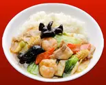 五目かけご飯(梅蘭上野の森さくらテラス店)
