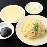 じゃが芋千切りとピーマン炒めのクレープ包み(青椒土豆絲卷饼套餐)（永利 池袋西口店）