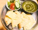 チース”ナンセット (Cheese Nan curry set)（インド＆タイ料理スマイル Indian ＆ Thai restaurant ＆Bar~Smile）