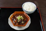 麻婆ナス定食（中華居酒屋本店ハヤシヤ）
