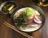 止まりませぬ！「鴨南つけそば」 You can't stop eating it！「Tsukesoba with duck」（DININGBARhaon）