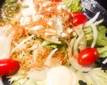 自家製ドレッシング野菜サラダ Vegetable Salad with Homemade Dressing（中華料理ドラゴン）