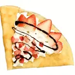イチゴチョコ（クレープDombrako）
