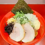 赤家のまぜそば(横浜家系ラーメン赤家 京成八幡駅前店)