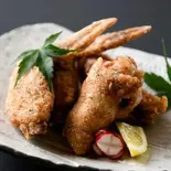 手羽先の唐揚げ 1本（鶏料理 しゃぶしゃぶ 土ノ木）