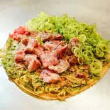 ねぎ焼きすじ（【京都本場の鉄板焼き】鉄板居酒屋てんちゃん）