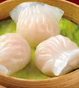 【点心人気No.4】虾饺 ぷりぷりエビ蒸し餃子(3個)（ビャンビャン麺 朋友）