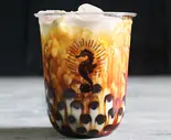 人気No.1黒糖バブルミルク（辰杏珠 札幌狸小路店）