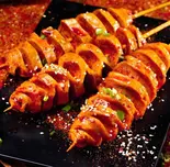 烤面筋(三串)（延边烧烤 麻辣湯）