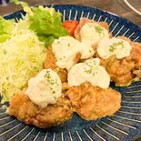 唐揚げ甘酢タルタル弁当（ゴイゴエ酒場）