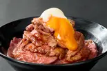 【肉増し1.5倍】温玉ローストビーフ丼 Extra Soft-Boiled Egg Roast Beef Bowl（濃厚ローストビーフとハラミ丼「タルビー」 久米川店）