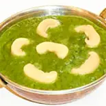 サグマッシュルームカレーsag mushroom curry（クイーン・ガーデン）