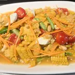 塩卵入りコーンサラダ ตำข้าวโพดไข่เค็ม（パッタイ）