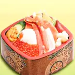 かに入り海鮮丼（寿司処 菱膳 六本木店）