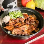 ★炭火豚カルビ丼 Charcoal-Grilled Pork Kalbi Rice Bowl（宮崎郷土料理 どぎゃん）