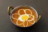 キーマ・エッグ・カレー Keema Egg Curry（スリヤロイヤルガーデン錦糸町店）