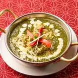 ほうれん草チキンカレー/Sag Chicken Curry（インド アジアンダイニング＆バー モンスーン）