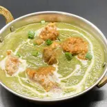 ほうれん草チキンカレー Sag Chicken Curry（KABITA Indian Restaurant）