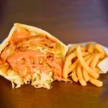 ケバブサンド＆スモールポテトセットkebab sand＆smallpotato（Liman Kebab リマンケバブ元住吉）