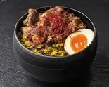 (ミニ)シビ辛台湾牛すじ丼（極太春雨 白金店）