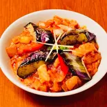 シーフードナス Seafood Eggplant（インドダイニングアリア）