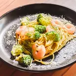 海老とブロッコリ（pasta家 納屋橋colors366店）