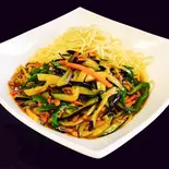 茄子細切り冷し麺（中華料理上海亭蕨店）