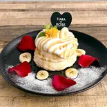 キャラメルバナナパンケーキ(【グルテンフリーとパンケーキのお店】TIARA IN ROSE ティアラインローズ)