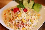 KPTแหนม チェンマイソーセージ入りチャーハン Fried Rice With Chiang Mai Sausage（バンコク ピーナッツ食堂）