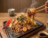 特製イカスジ焼きそば（粉もの元次）