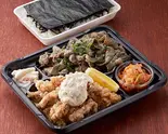 せせり南蛮×豚の炭火焼のり弁当（船場満腹弁当）