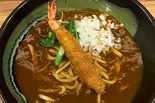 海老フライカレーうどん(醤屋万吉のうどん)