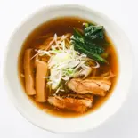 煮干し夜鳴きラーメン醤油大盛（米風亭NAHA）