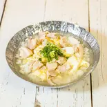【がっつり】牛すじ+鶏雑炊（ぞうすいマニア〜鶏キング〜大正店）