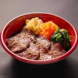 牛タン塩丼  ご飯大盛り Salted Beef Tongue Bowl (Large Rice)（飛騨溶岩焼肉ホルモンぶっちゃー hidayouganyakiniku horumon butcher）