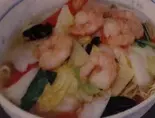 エビ湯麺（味府 中華居酒屋）