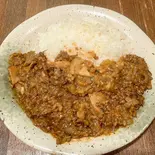 お茶葉の日替わりカレー（そよぎ庵）