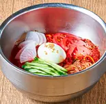 キムチ素麺(韓国大衆酒場チュルギダ)