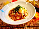 和牛ぶっかけきしめん(冷)(おばんざいときしめん鯱)