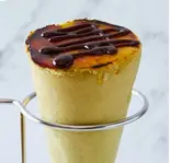 抹茶チョコアイスクレープブリュレ Matcha ＆ Choco Ice Cream Crepe Brulee（ザッツ・たかよ食堂(美園店)）